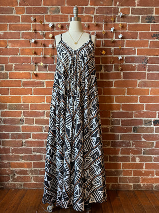 Delphia Recycled Sari Dress w/ Pockets