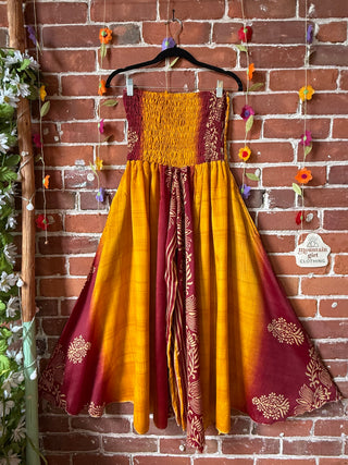 Festival Drift Recycled Sari Palazzo Pants - Fair Trade Made