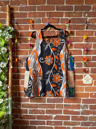 Bohemian Journey Kantha Tank - Fair Trade Made
