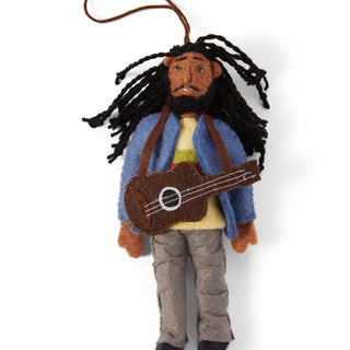 Bob Marley Inspired Ornament - Fair Trade Made