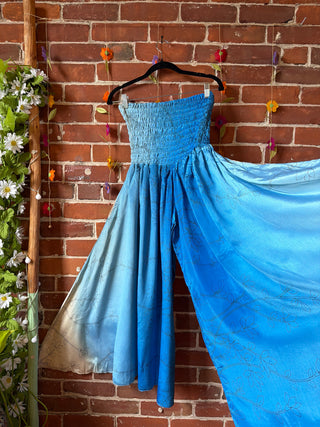 Festival Drift Recycled Sari Palazzo Pants - Fair Trade Made
