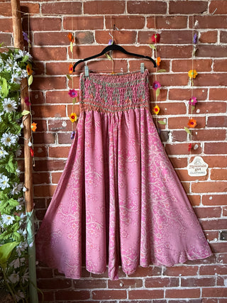 Festival Drift Recycled Sari Palazzo Pants - Fair Trade Made