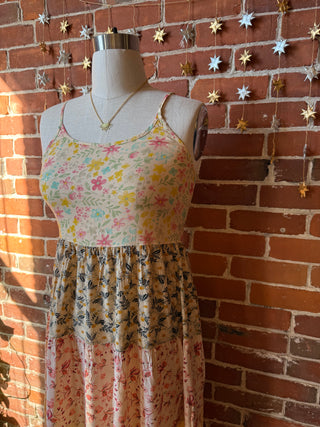 Spring Soul Tiered Flowy Dress