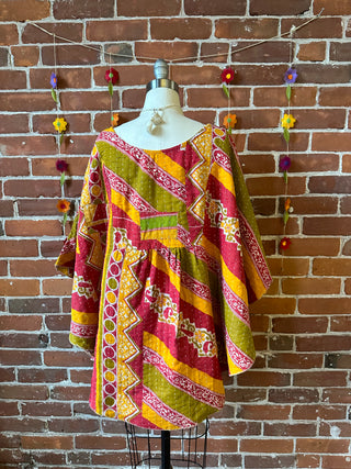 Althea Kantha Festival Tunic Top