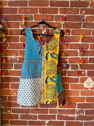 Bohemian Journey Kantha Tank - Fair Trade Made