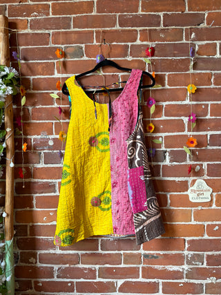 Bohemian Journey Kantha Tank - Fair Trade Made