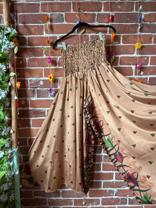 Festival Drift Recycled Sari Palazzo Pants - Fair Trade Made