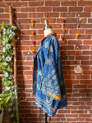 OOAK Summer Collection - Upcycled Lil Wayne Inspired Vintage Kantha Jacket