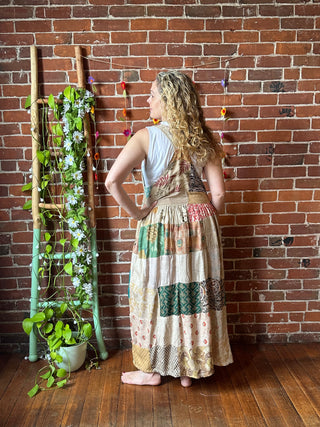 On Tour Patchwork Boho Dress