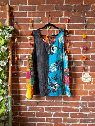 Bohemian Journey Kantha Tank - Fair Trade Made