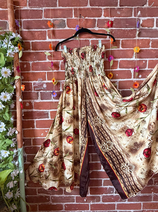 Festival Drift Recycled Sari Palazzo Pants - Fair Trade Made