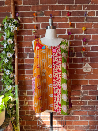Bohemian Journey Kantha Tank - Fair Trade Made