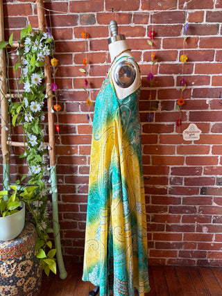 Delphia Recycled Sari Dress w/ Pockets