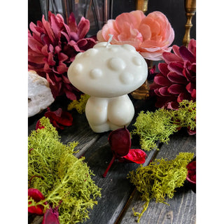 Mushroom Woman Candle