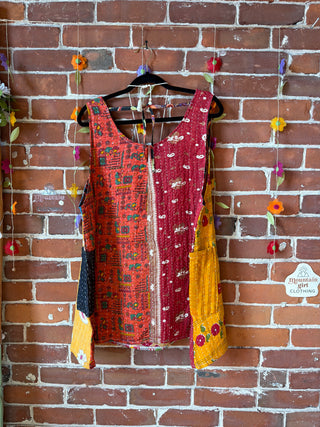 Bohemian Journey Kantha Tank - Fair Trade Made