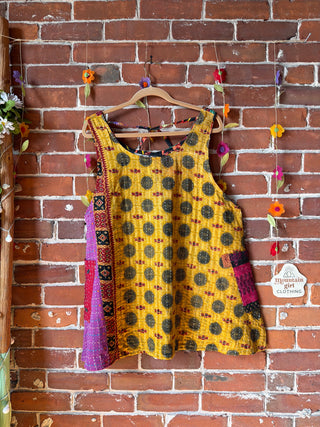 Bohemian Journey Kantha Tank - Fair Trade Made