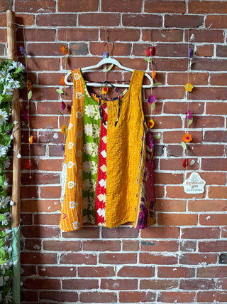 Bohemian Journey Kantha Tank - Fair Trade Made