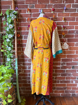 Riverstone Kantha Robe Kimono - Fair Trade Made