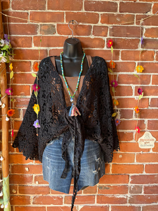 Desert Lace Crochet Wrap - Multiple Colors Available