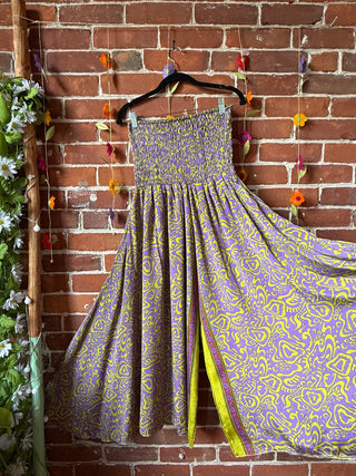 Festival Drift Recycled Sari Palazzo Pants - Fair Trade Made