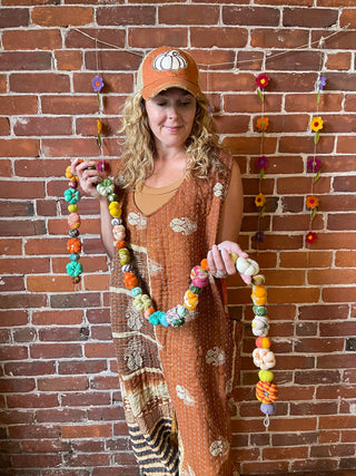 Boho Pumpkin Patch Hat