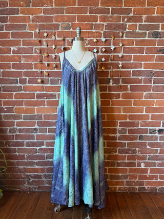 Delphia Recycled Sari Dress w/ Pockets