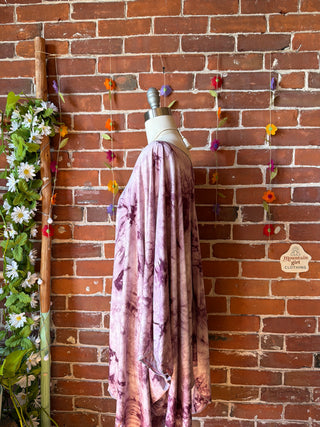 OOAK Spring Collection - Callisto Kantha Crescent Moon Tunic Poncho Top