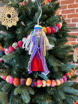Janis Hippie Chic Ornament - Fair Trade Made