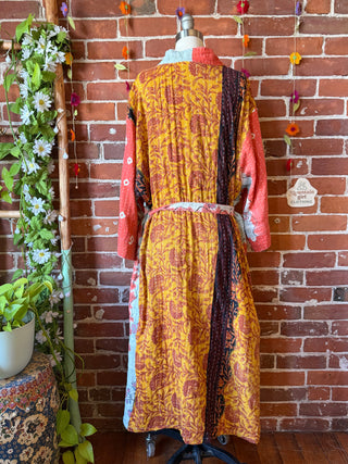 Riverstone Kantha Robe Kimono - Fair Trade Made