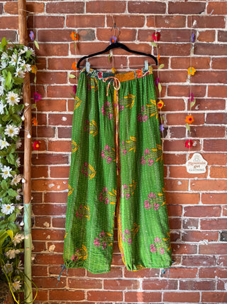 Coffee In The Morning Jolene Pants -2 Ways to Wear!  Fits up to 1X - Fair Trade Made