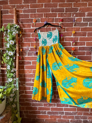 Festival Drift Recycled Sari Palazzo Pants - Fair Trade Made