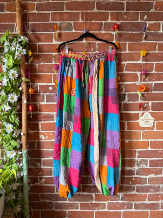 Coffee In The Morning Jolene Pants -2 Ways to Wear!  Fits up to 1X - Fair Trade Made