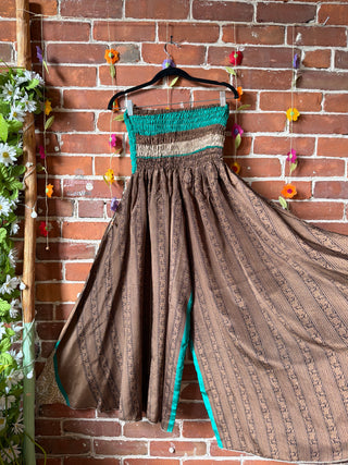 Festival Drift Recycled Sari Palazzo Pants - Fair Trade Made