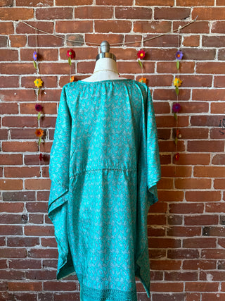 Size 2-12 Upcycled Adjustable Sari Tunic