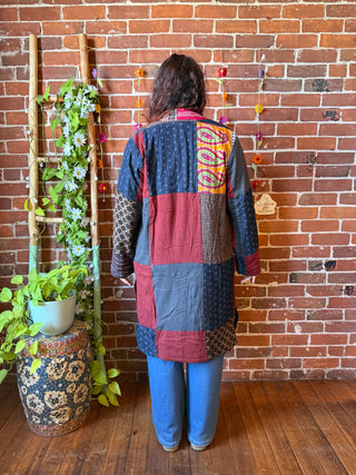 Autumn Moon Patchwork Jacket - Fair Trade Made