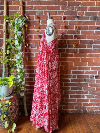 Delphia Recycled Sari Dress w/ Pockets