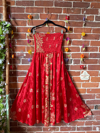 Festival Drift Recycled Sari Palazzo Pants - Fair Trade Made