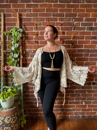 Desert Lace Crochet Wrap - Multiple Colors Available