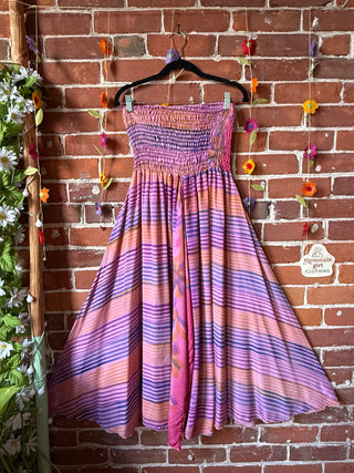 Festival Drift Recycled Sari Palazzo Pants - Fair Trade Made