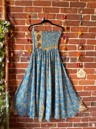 Festival Drift Recycled Sari Palazzo Pants - Fair Trade Made