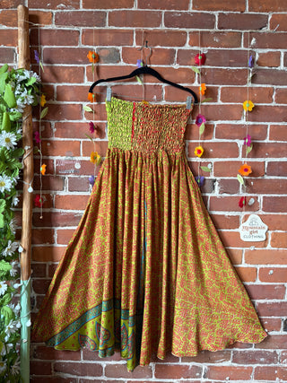 Festival Drift Recycled Sari Palazzo Pants - Fair Trade Made
