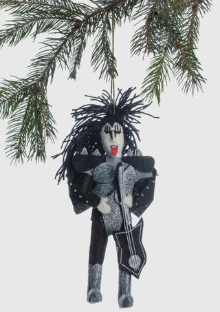 Gene Simmons Kiss Inspired Ornament - Fair Trade Made