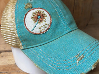 Dandelion Patch Hat - Azul Blue