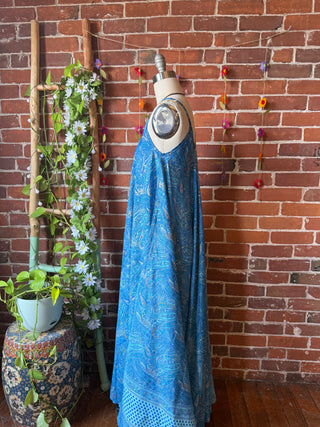 Delphia Recycled Sari Dress w/ Pockets