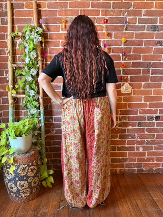 Coffee In The Morning Jolene Pants -2 Ways to Wear!  Fits up to 1X - Fair Trade Made