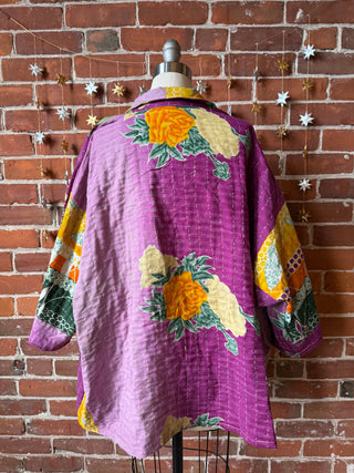 Virgo Kantha Swing Jacket