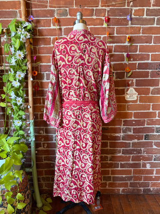 Riverstone Kantha Robe Kimono - Fair Trade Made
