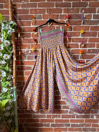 Festival Drift Recycled Sari Palazzo Pants - Fair Trade Made