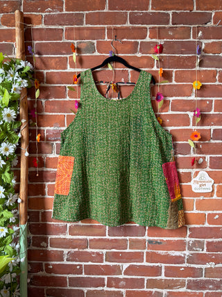 Bohemian Journey Kantha Tank - Fair Trade Made