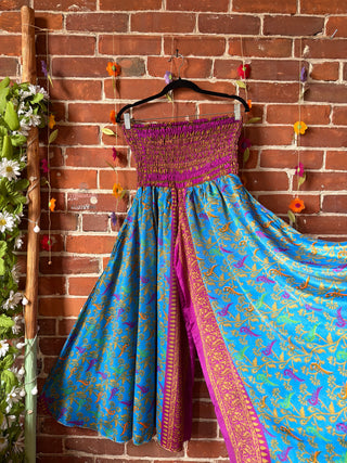 Festival Drift Recycled Sari Palazzo Pants - Fair Trade Made